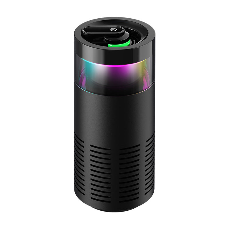 Rechargeable Car Air Purifier with Aromatherapy and Mood Light
